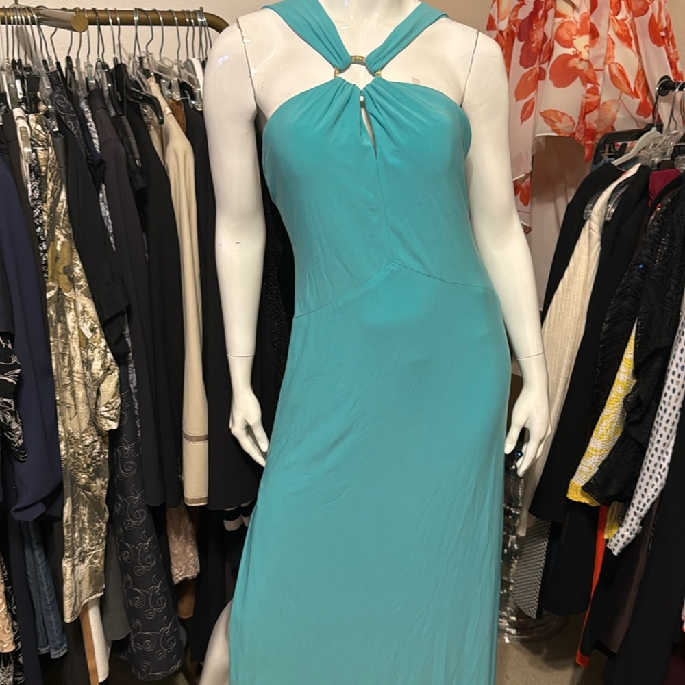 FLIP Cool Sea Full Length Gown 6 NWT